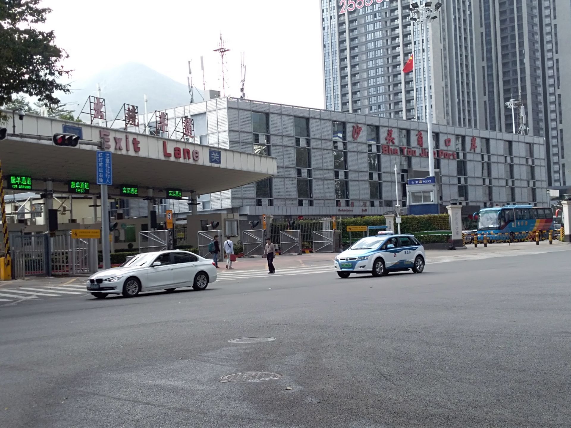 沙头角口岸，目前拆除重建